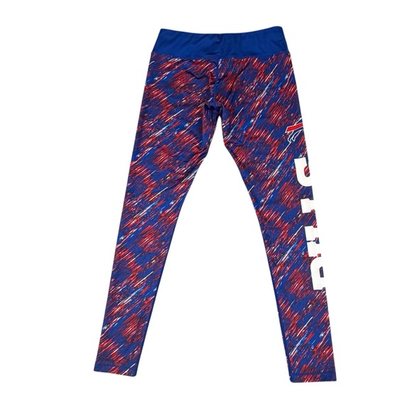 NFL Team Apparel Buffalo Bills Logo Static Rain Leggings Size M #2022 GO BILLS! - Picture 4 of 6